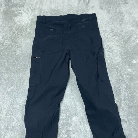 Wrangler Mens 32x32 Black Outdoor Nylon Cargo Pants Durable a1613 - Picture 3 of 4